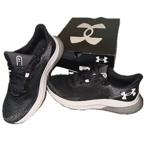 Under Armour HOVR Turbulence 2 walking running athletic shoes, Black womens 7.5